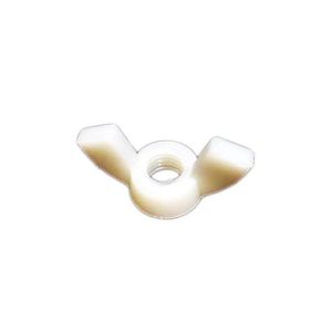 White replacement wing nut for Northern Lights Rattle Reel